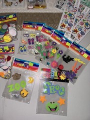 Huge Vintage Sticker LOT New package 30 Jolee’s Boutique Scrapbook Foam Scented