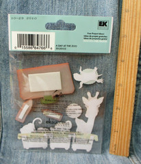 Jolee’s Boutique Stickers A DAY AT THE ZOO Scrapbooking Stickers SD16