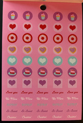 RECOLLECTIONS VALENTINE’S DAY STICKER BOOK 295 PC STICKERS 12 SHEETS ROMANCE