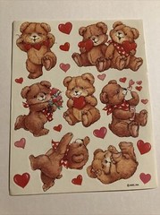 Vintage 1980’s AGC Inc bear stickers