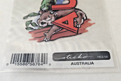 Sticko Countries Header Sticker Australia Sydney Koala Kangaroo Down Under