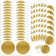 100 Pcs Scratch Off Stickers Sitckers 2 inches Round Self Adhesive Scratch Of…