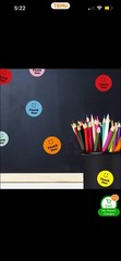 40 PCs Round 1” Multi-colored Smiley Face Thank You Stickers Appreciation