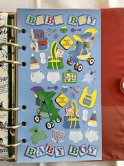 Stickopotamus Sticker 6-Ring Binder Album With 24 Stickers Pages