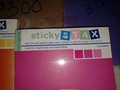 Lot Of Brand New Sticky Stax Self Adhesive Photo Mats Asst Colors