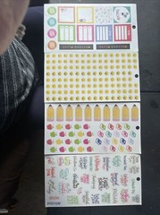 The Happy Planner Stickers Pages TEACHERS Teaching LOT Sticker Sheets 40 Pages