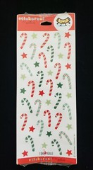 Assorted Christmas Stickers, 3 Hallmark Stickeroni, 2 Walmart Holiday Time