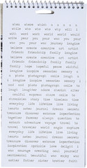 Tim Holtz Idea-Ology Chitchat Word Stickers, Black and White Matte Cardstock