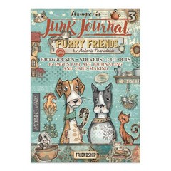 Stamperia Furry Friends – Junk Journal, SBJK07