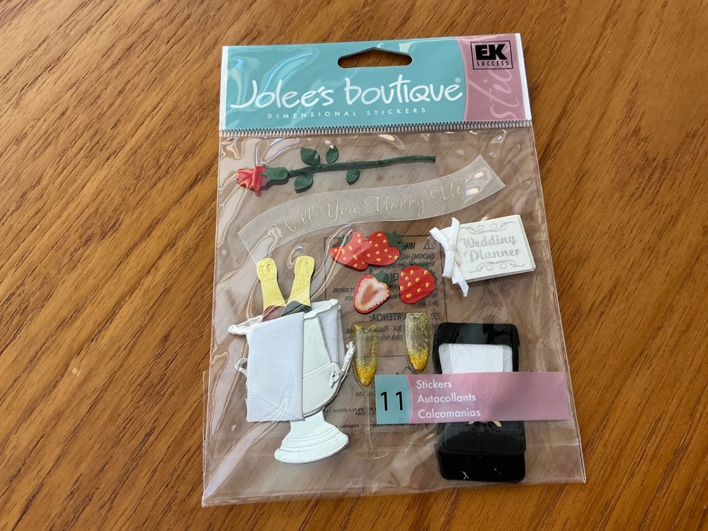 Jolee’s Boutique Wedding Dimensional Stickers – You Choose