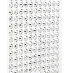 Crafts Jolee’s Silver Rhinestone Sticker Sheet Bling 6 MM Almost 1/4″ Diameter