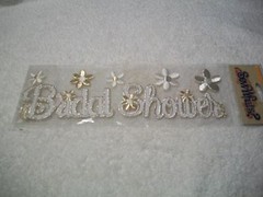 Sticko Sew Whats? EK Success Embroidered Stickers GROOM