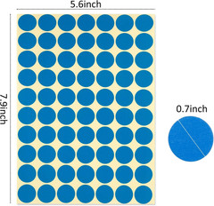 3/4″ Small Circle Price Dot Stickers, 1960 Pcs 0.75 Inch round Coding Dot Labels