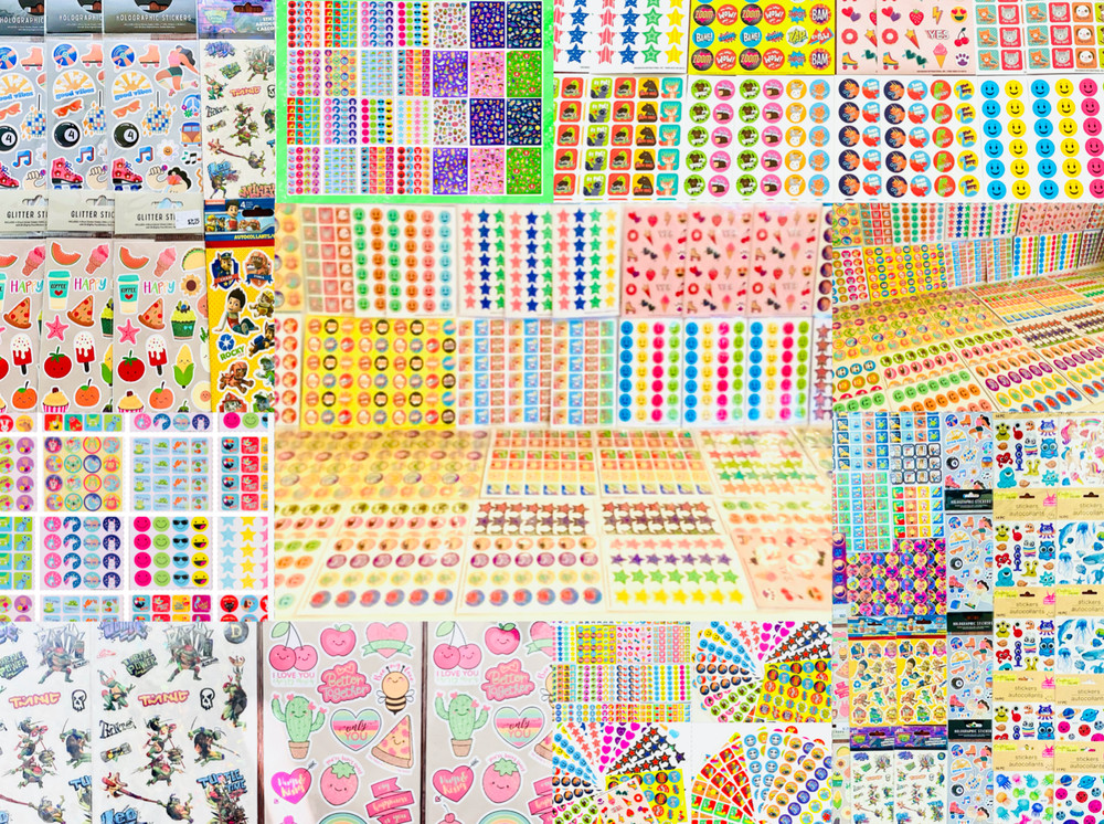 4009+ STICKERS! All Themes Seasons Kids Teens Girls Boys Teachers Books Journals