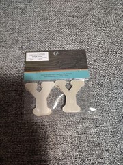 Hobby Lobby Woodpile 1.75” Wood Letters (4 Pieces Of Letter Y) Still Sealed New