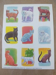Vintage Eureka Sticker Sheet – The Paper Magic Group – Cats