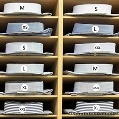 Clothing Size Sticker Labels S-3XL – 3500 PCS 7/8” Size Stickers, Self Adhesi