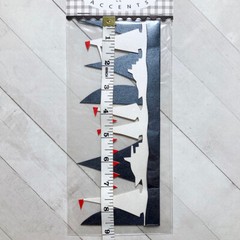 Meri Meri Sailboat Sticker Large Dimensional Embellishment Regatta Nautical