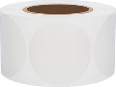 Clear Seal Sticker Envelope Seals 1.5 inch Round Circle Wafer Labels (1.5 inch R