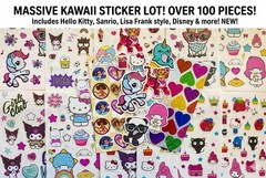 199+ Stickers | HUGE Wholesale Sticker Mixed Lot Kit collection