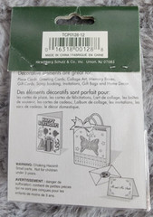 Hirschberg Schutz & Co Inc The Card Collection white flower stickers