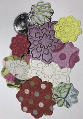 POP-UP FLOWER Die-Cuts(10pc)2 Sizes •Garden•Wedding•Blooms •Daisy•Foil•Metallic