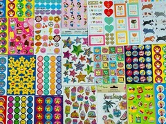 399 Sticker SCRATCH N SNIFF STINKY STICKERS SCENTED glossy CUTE MIXED THEMES