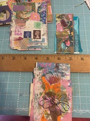Unique Handmade Ephemera, Scrapbook,Junk Journal,tag,embellishment Mixed Media