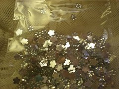 6mm FLOWER RHINESTONE ACRYLIC FLATBACK