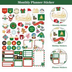 Planner Stickers – Monthly Planner Stickers and Accessories 25 Pages 1500+ St…