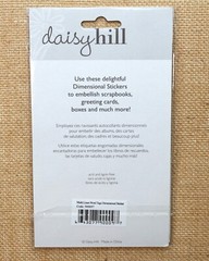 Daisy Hill Dimensional Word Tag Stickers