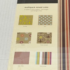 Making Memories Multipack White, Mixed Color 12 x 12 Total 48 Sheets 12 Patterns