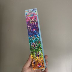 Lisa Frank Holographic Crystal Stickers – Rabbits Ballet Tutu Dance – Sealed NIP