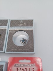 NEW Lot of 6 JOLEES JEWELS Crystallized Swarovski Elements Charms