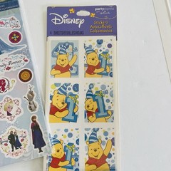 Disney Princess Cinderella Lot 8 Stickers & 1 Die Cut Sandylion Disney