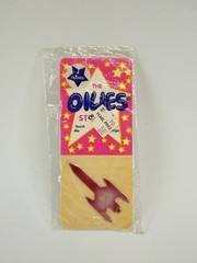 Vintage Super Oilies Jet Airplane Liquid Crystal Sticker NOS Color Change