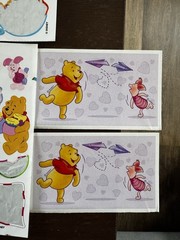 Vintage Winnie The Pooh Sticker Lot Sandylion Disney Tigger Eeyore Piglet 90s