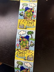 Vintage 1999 Paddington Bear At The Beach Sticker Mod Roll – Approx 65 Mods