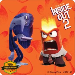 SmileMakers Inside Out 2 Stickers 100 Count