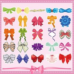 Adorable 50PCS Bow Stickers – High-Quality Aesthetic Vinyl Decor for Any Surface