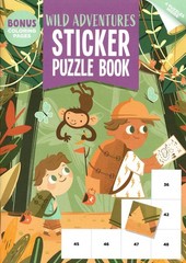 Wild Adventures, Whimsical Garden, Under The Sea – Stickers Puzzle Books