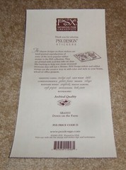 PSX Designs Sticker Sheet ~ Down on the Farm…..Farm Animals, Corn Cob Borders