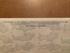 New Gifted Stickers Michel & Co Dressed Up Frogs Croak Club 1997 John Grossman