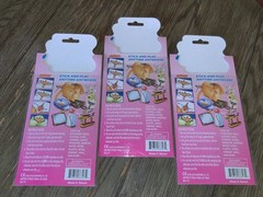 Lot of 3 Packs ArtLover 3D Bird Stickers Reusable Double Sided Waterproof NIP