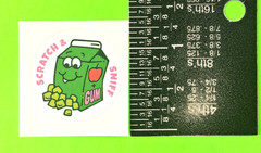 Apple Gum Box Scented Everything Smells Sticker