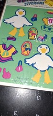 Vintage Stickers CTP city Slicker Dress A Duck 1 Pkg,code20-1