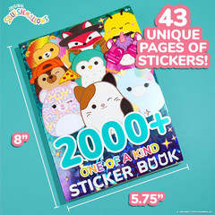 Sticker Book with Large and Small Sizes, Kids Stationary for Water Bottle, Noteb