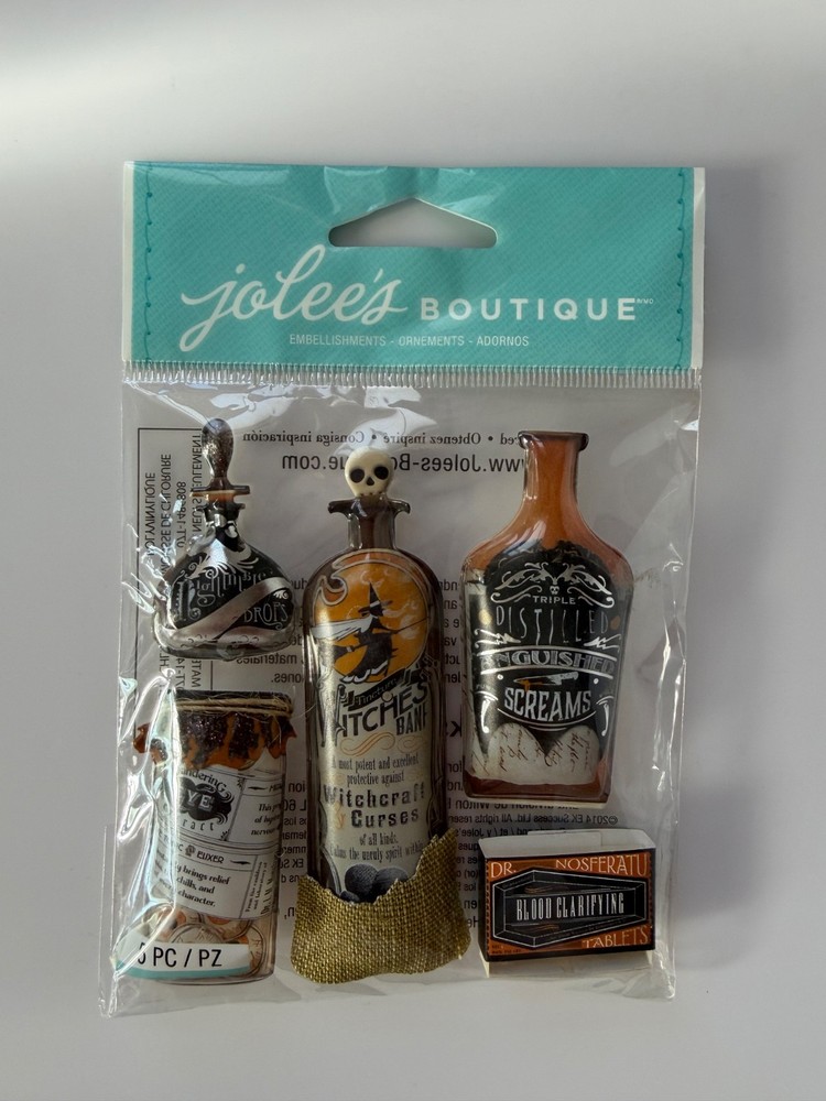 HTF Jolee’s Boutique Stickers Scrapbooking You Pick FALL AUTUMN HALLOWEEN