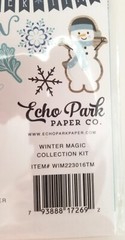 WINTER MAGIC (1) 12×12 Sheet of Echo Park Paper Scrapbook Element Stickers-New