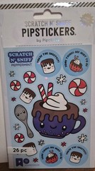 Pipsticks Scratch N’ Sniff Stickers Peppermint Beverage Pipstickers